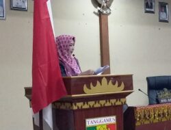 Rapat Paripurna DPRD Tanggamus Dengan Agenda  Penyampaian  LKPJ Bupati Tahun 2022