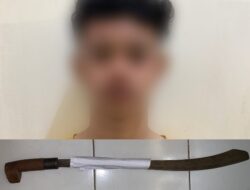 Bawa Sajam, Sat Reskrim Polresta Bandar Lampung Amankan 1 Orang Remaja Kelompok Tubruk 99