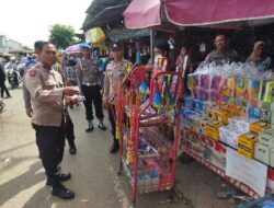 Polsek Tanjung Senang Himbau Pedagang Kembang Api Tidak Menjual Petasan