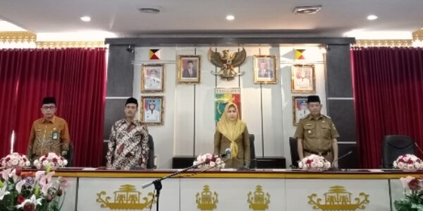Bupati Dewi Handajani Lantik Pimpinan BAZNAS Tanggamus