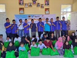 PWI Lampung Timur Santuni Anak Yatim dan Duafa