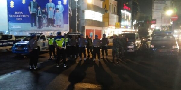 Jaga Situasi Kamtibmas, TNI – Polri Gelar Patroli Gabungan Di Kota Bandar Lampung