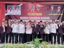 Bupati Dewi Handajani Hadiri Pelantikan DPD PPNI Tanggamus Periode 2022-2027