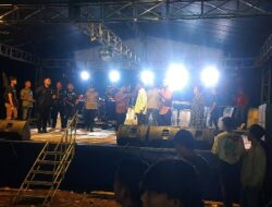Polres Tulang Bawang Bubarkan Acara Hajatan Yang Menyajikan Orgen Tunggal dan Lampaui Batas Izin