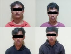 Satreskrim Polresta Bandar Lampung Amankan 4 Pelaku Pengeroyokan Remaja