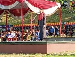Bupati Tanggamus, Hj. Dewi Handajani Mengajak  Masyarakat Menyukseskan Pemilu 2024