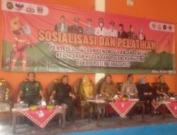 Bupati Tanggamus Dewi Handajani Buka Acara Sosialisasi dan Pelatihan  Penanggulangan Karhutla