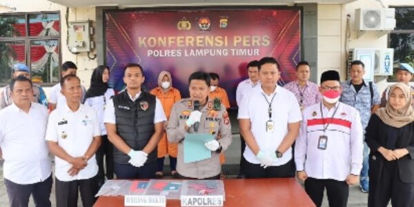 Polisi Bongkar Kasus TPPO Di Lampung Timur