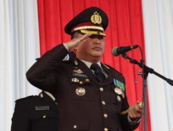 Penuh Khidmat, Kapolresta Bandar Lampung Pimpin Upacara Hari Bhayangkara Ke 77
