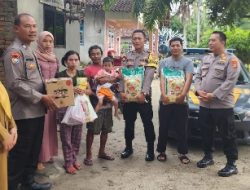 Polsek Pasir Sakti Kunjungi Lala Balita Penderita Jantung