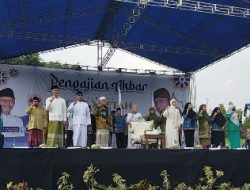 Bupati Dewi Handajani Hadiri Pengajian Akbar Sambut Tahun Baru Hijriah