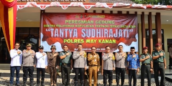 Kapolda Lampung Melaksanakan Kunjungan Kerja ke Polres Waykanan