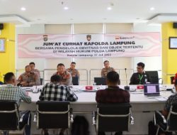 Jumat Curhat, Polda Lampung Gandeng Pengelola Obvitnas Jaga Kamtibmas Bersama