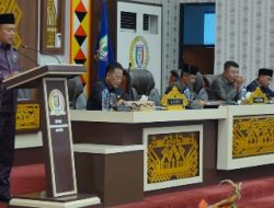 Paripurna DPRD Pringsewu Banggar Banyak Berikan Catatan Atas APBD 2022