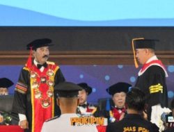 Bupati Pesawaran Dendi Ramadhona Wisudawan Terbaik Ke-3 Doktor Ilmu Pemerintahan