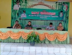 Sukseskan HUT RI, Uspika Kecamatan Banyumas Gelar Rakor