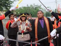 Sambut Lepas Kapolres Pesawaran Penuh  dengan Suka dan Cita