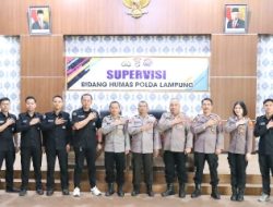 Bid Humas Polda Lampung Lakukan Supervisi Yang Dipusatkan di Polres Tulang Bawang
