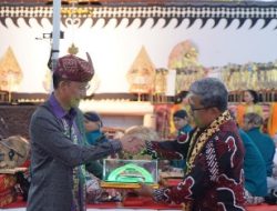 Kundha Kebudayaan Kabupaten Gunungkidul Gelar Wayang Kulit Di Kabupaten Pringsewu
