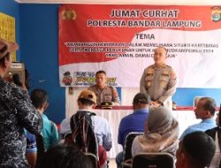 Kapolresta Bandar Lampung Jadilah Polisi Untuk Diri Sendiri