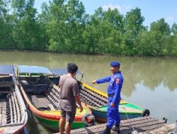 Motoris Speed Boat Jadi Sasaran Utama Binmas Air  Polairud Polres Tulang Bawang