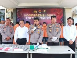 Polisi Tangkap Anggota Sindikat Peredaran Narkoba Di Lamtim