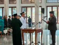 Gubernur Lampung Arinal Djunaidi Lantik Mulyadi Irsan sebagai PJ. Bupati Tanggamus