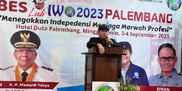 Mubeslub IWO Tahun 2023 Resmi Dibuka, Ketum PP IWO : Kita Sepakati Bersama, Mari Riang dan Gembira
