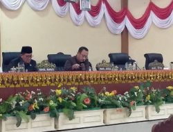Wakil Bupati Tanggamus AM. Syafi’i Hadiri Rapat Paripurna Rancangan APBD Perubahan TA 2023