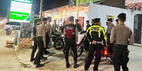 Cegah Aksi Balap Liar, Polres Tulang Bawang Gelar KRYD Malam Hari di Akhir Pekan