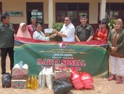 KO-WAPPI Pesawaran Beri Bantuan Kepada  Korban Kebakaran di Desa Gedong Tataan