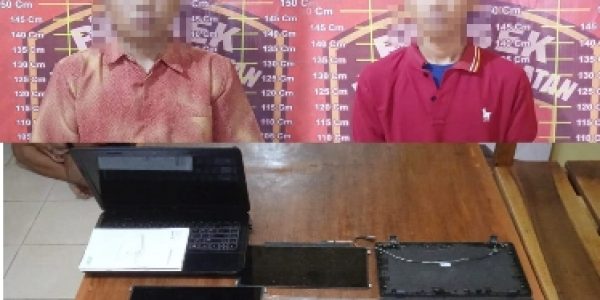 Curi Barang Milik Sekolah Dua Remaja Ditangkap Polsek Rawa Jitu Selatan