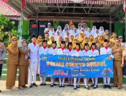 Police Go To School, Polsek Gedong Tataan Edukasi Bahaya Bullying Dan Kenakalan Remaja