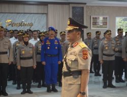Serah Terima Jabatan Irwasda Sekaligus Purna Tugas Brigjen Pol (Purn) Sutri Bagus Setiawan