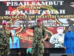 Serah Terima Jabatan Komandan Batalyon Infanteri 9 Marinir Lampung
