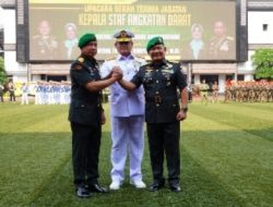 Sertijab Kasad di Pimpin Langsung Panglima TNI Laksamana TNI Yudo Margono