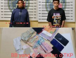 Tekab 308 Presisi Polda Lampung Amankan 2 Orang Pelaku Judi Togel