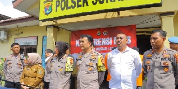 Polda Lampung Tangkap Dua Pelaku Pengeroyokan Pelajar di Way Halim