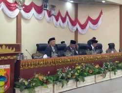 Rapat Paripurna PAW DPRD Tanggamus dan Penanggulangan MoU  Properda