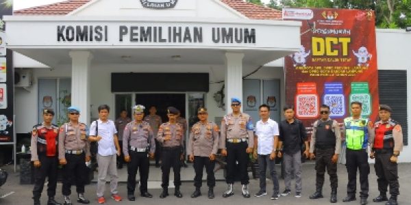 Jaga Kondusifitas Jelang Pemilu 2024, Polresta Bandar Lampung Gelar Patroli Sekala Besar
