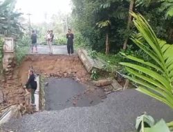 Banjir Bandang di Pematang Sawa Tanggamus, Jembatan Ambrol, Satu Motor Masuk Sungai