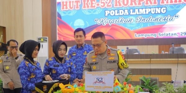 HUT Ke – 52 Korpri, Ini Pesan Kapolda Lampung