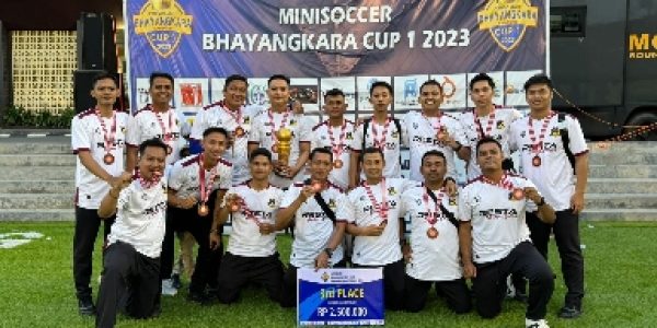 Mini Soccer Bhayangkara Cup I 2023, Resta Balam United Sabet Juara 3