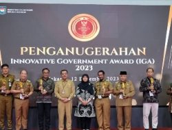 Pemkab Tanggamus  Meraih Penghargaan Innovative Government Award 2023