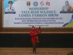 TP-PKK Tanggamus Selenggarakan Workshop Tata Rias dan Lomba Fashion show