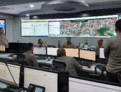 Tim Supervisi Mabes Polri Cek Pelaksanaan Ops Lilin Krakatau 2023