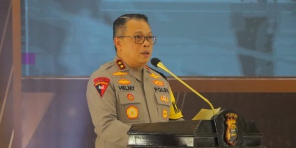 Rilis Akhir Tahun 2023, Kapolda Lampung : Jangan Ganggu Netralitas Polri