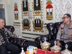 Kapolres Tanggamus Silaturahmi Dengan Pejabat Bupati, Kalapas dan Karutan Kota Agung