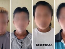 Empat Pelaku Pencurian Tanaman Hias Ditangkap Polisi