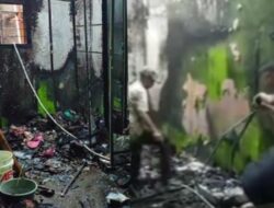 Kebakaran Rumah di Kandang Besi Tanggamus Kerugian Puluhan Juta, Damkar Terlambat Datang